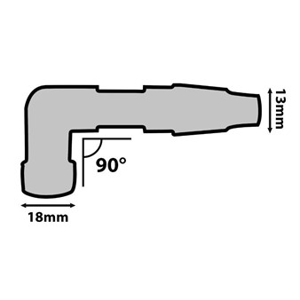 Kerzenstecker mit sichtbarem Funken