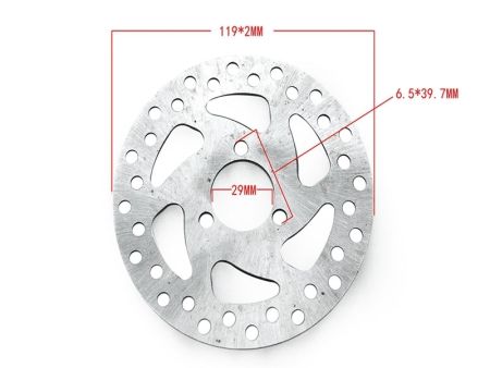 Bremsscheibe Pocket Bike 119x29x2mm