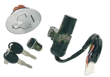 Kit serrure Aprilia RS50/ Derbi GPR Kit serrure Aprilia RS50/ Derbi GPR