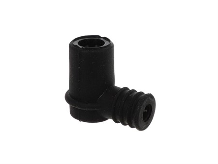Capuchon de bougie noir en silicone (étanche)