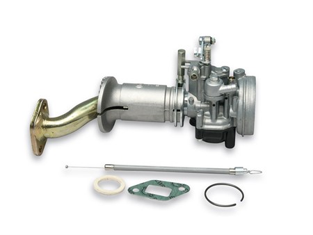 Vergaserset Malossi Stutzen/Membran Vespa PK50