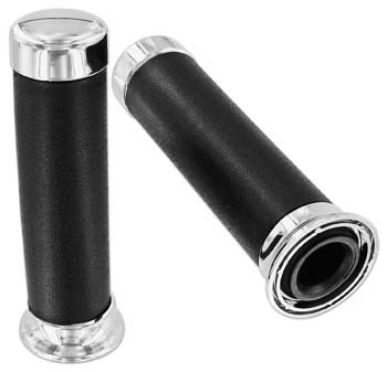 Lenkergriffe Gummi schwarz 24/24mm, Piaggio Vespa PX FD Lenkergriffe Gummi schwarz 24/24mm, Piaggio Vespa PX FD