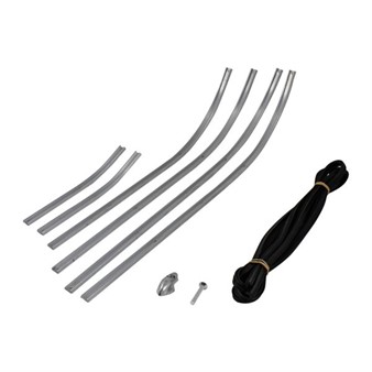 Kit marche pied avec caoutchouc, Vespa Primavera, ET3 Kit marche pied avec caoutchouc, Vespa Primavera, ET3
