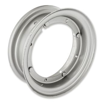 Felge Vespa 2.10 - 8 für Pneu 3.00-3.5 - 8 grau