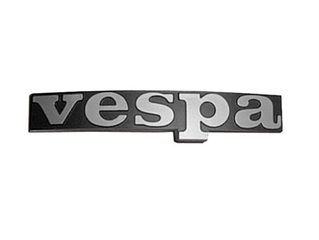 Emblem "vespa", schwarz-silber Emblem "vespa", schwarz-silber