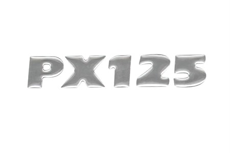 Aufkleber chrom PX125