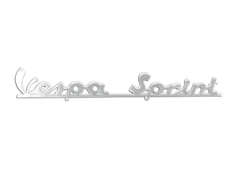 Emblème chromé, 173x25mm, VESPA Sprint Emblème chromé, 173x25mm, VESPA Sprint