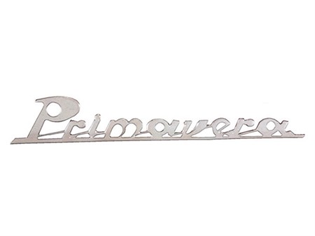 Emblem chrom "Primavera" Vespa Emblem chrom "Primavera" Vespa