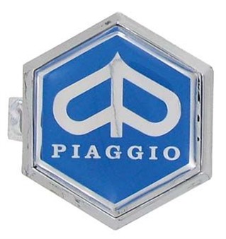 Emblem Piaggio pour cliper 37x32.5 mm