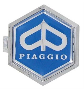 Emblem "Piaggio" zum Stecken 37x32.5mm Emblem "Piaggio" zum Stecken 37x32.5mm