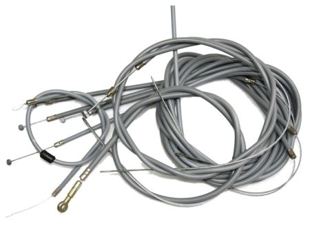 Kit de cables complet, scooter Vespa / LML Kit de cables complet, scooter Vespa / LML