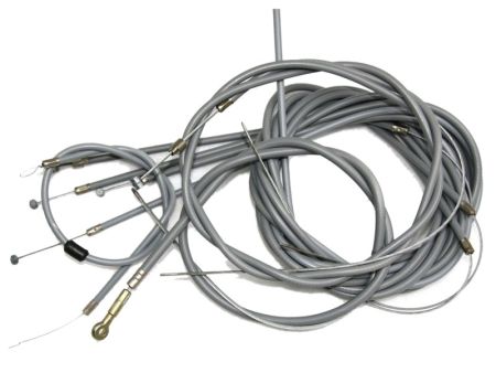 Kit de cables complet Vespa T5, gris Kit de cables complet Vespa T5, gris