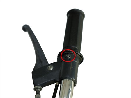 Schraube Domino Gasgriffrolle Piaggio Ciao / Si