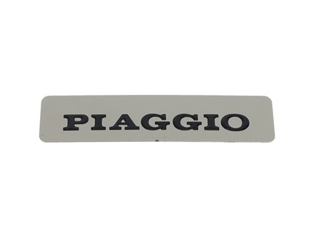 Tankaufkleber Alu Piaggio (Emblem) Tankaufkleber Alu Piaggio (Emblem)