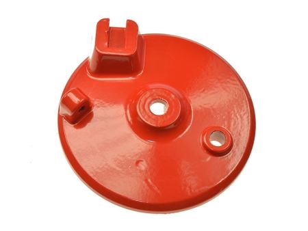 Plateau de tambour de frein nu, rouge, pour jante coulée, Piaggio SI Plateau de tambour de frein nu, rouge, pour jante coulée, Piaggio SI