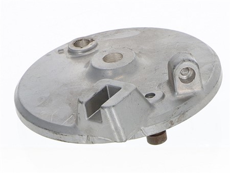 Bremsteller Bremsankerplatte Piaggio Si original NOS silber