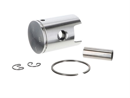 Piston complet Meteor Ø38,0mm, Puch Supermaxi type catalysé, côte 55 Piston complet Meteor Ø38,0mm, Puch Supermaxi type catalysé, côte 55