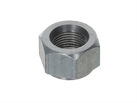 Ecrou 6 pans pour calage du tambour de roue arrière( M12 x 1) , Puch Maxi (jante leleu)