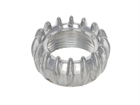 Couronne de coude d'échappement aluminium, à visser, M35x2 Couronne de coude d'échappement aluminium, à visser, M35x2