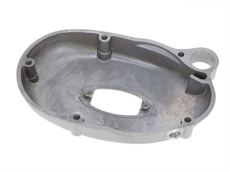 Couvercle d'engrenages moteur gris argenté Replica 1A, vélomoteurs avec moteur Sachs 50/2-50/3-50/4