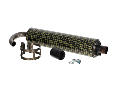 Schalldämpfer AKOA Carbon/Kevlar, 22mm Anschluss Schalldämpfer AKOA Carbon/Kevlar, 22mm Anschluss