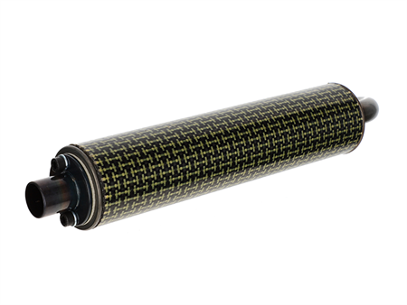 Silencieux AKOA kevlar/carbone, attaque 22mm