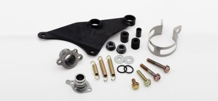 Support de pot YASUNI Scooter Carrera 20 complet avec visserie (TUB424C, TUB424CK) Support de pot YASUNI Scooter Carrera 20 complet avec visserie (TUB424C, TUB424CK)
