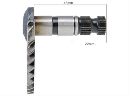 Arbre de kick 48mm / 22mm GY6 50cc 139QMB Arbre de kick 48mm / 22mm GY6 50cc 139QMB