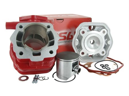 Kit AIRSAL Racing X-trem88cc 50mm, course 45mm DERBI Senda (EBE/EBS050) ancien moteur avant 2006 EURO2