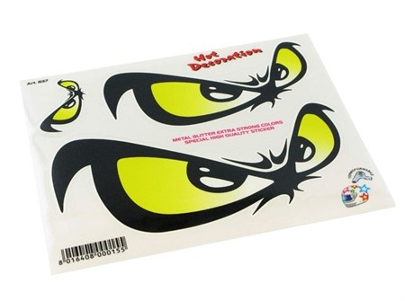 Autocollant sticker Evil Eyes 140x160mm