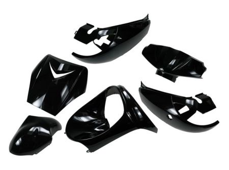 Verkleidungskit TunR, Peugeot Vivacity bis Bj. 2008, schwarz, lackiert, 6-teilig Verkleidungskit TunR, Peugeot Vivacity bis Bj. 2008, schwarz, lackiert, 6-teilig