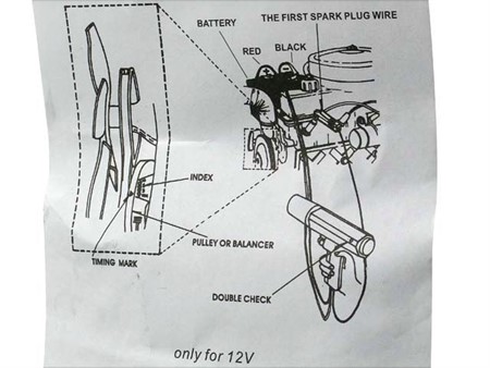 Zündlichtpistole für 6V und 12V Zündungen