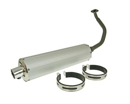 Auspuff Aluminium für GY6 125/150ccm Auspuff Aluminium für GY6 125/150ccm