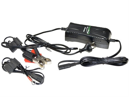 Electhium - Chargeur Batterie Moto et Scooter - Pour batterie Lithium