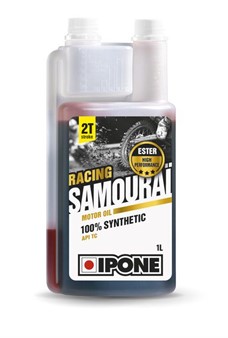 Huile IPONE moto 2 temps Samourai Racing 1L