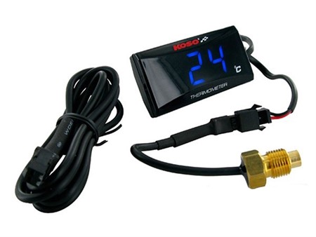 Thermometer / Temperaturmesser KOSO digital (0-120 °C), schwarz
