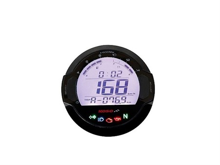 Compteur de vitesse Koso D64 DL-03SR noir Compteur de vitesse Koso D64 DL-03SR noir