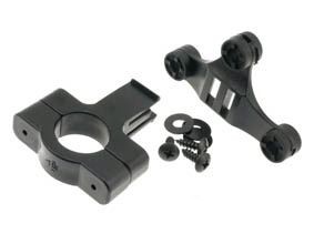 Halter für Tacho KOSO Digital Cockpit RX1N / RX2N / XR-SRN zur Montage am Downhilllenker Halter für Tacho KOSO Digital Cockpit RX1N / RX2N / XR-SRN zur Montage am Downhilllenker