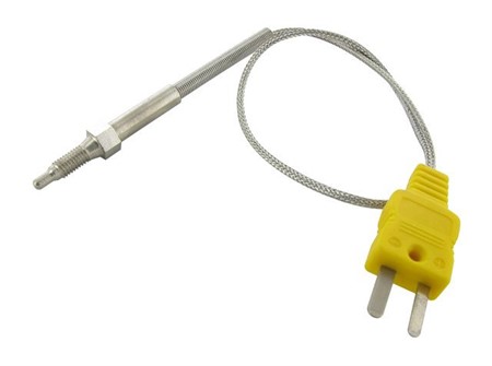 EGT Race Sensor KOSO Digital, kurze gerade Version