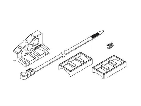 Halter für Geschwindigkeits-Sensor KOSO L-Typ