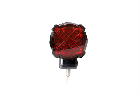 Rücklicht LED m. Bremslicht inkl. Halter Koso GT-02S rot mit E-Prüfzeichen / CE
