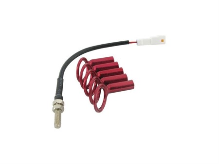 Temperaturfühler Zündkerze Ø=14mm / 250 Grad, Stage6 / Koso, weisser Stecker Temperaturfühler Zündkerze Ø=14mm / 250 Grad, Stage6 / Koso, weisser Stecker