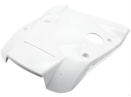 Durchgang über Hinterrad BCD Xtreme, MBK Stunt / Yamaha Slider, weiss Durchgang über Hinterrad BCD Xtreme, MBK Stunt / Yamaha Slider, weiss
