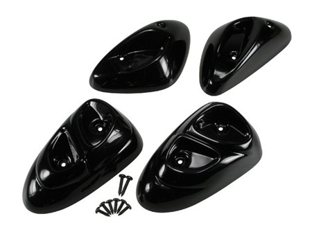 Pads de protection BCD MBK Stunt / Yamaha Slider NOIR