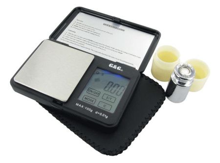 Balance Digital tactile, 100g / 0,01g Balance Digital tactile, 100g / 0,01g