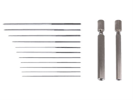 Düsen-Reibahlen Satz, 12-teilig, 0,6 - 1,9 mm Düsen-Reibahlen Satz, 12-teilig, 0,6 - 1,9 mm