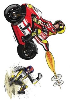 Autocollant Ducati Boost Autocollant Ducati Boost