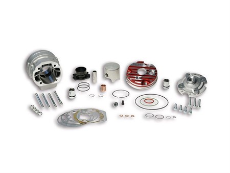 Kit MALOSSI MHR Testa Rossa 94cc, Ø=52mm, PIAGGIO, pour carter moteur original