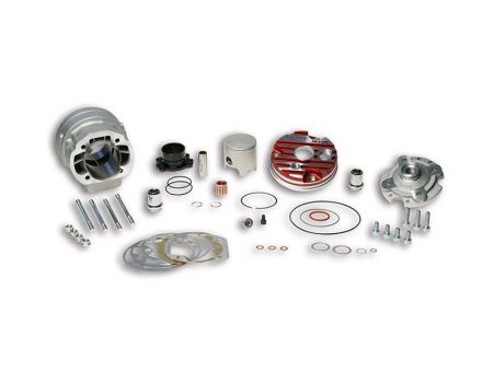 Zylinderkit Malossi MHR Testa Rossa 94cc, Ø=52mm, Piaggio, für originale Motorgehäuse Zylinderkit Malossi MHR Testa Rossa 94cc, Ø=52mm, Piaggio, für originale Motorgehäuse