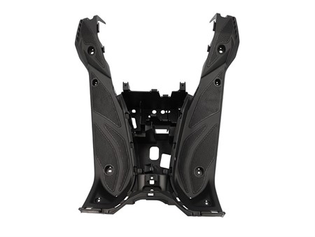 Trittbrett / Fußraumverkleidung original Yamaha Aerox NS 50 2013 -> schwarz